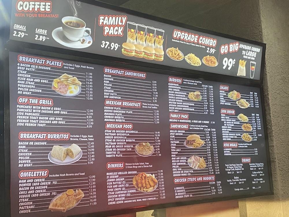 Tam's Burgers Menu image 2