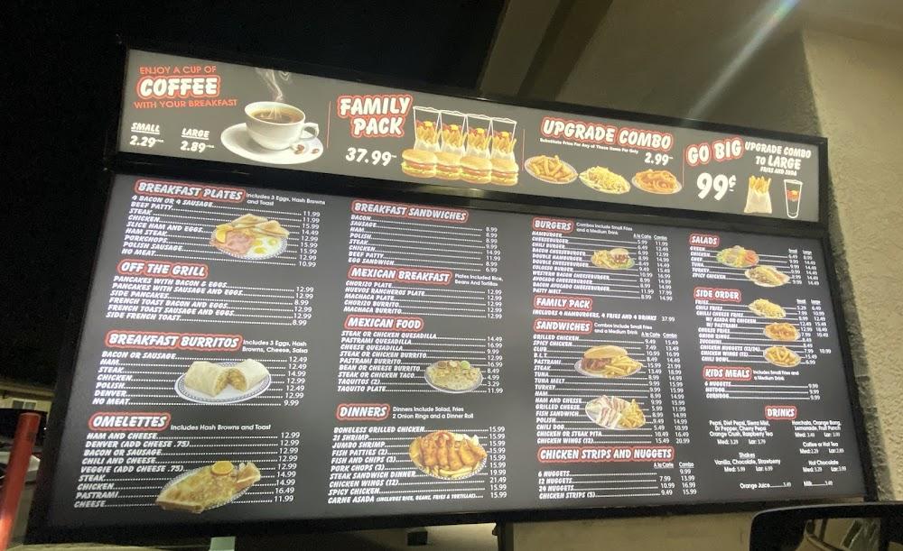 Tam's Burgers Menu image 3